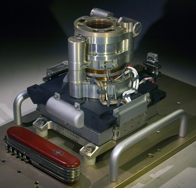 Photograph of MAHLI camera head.