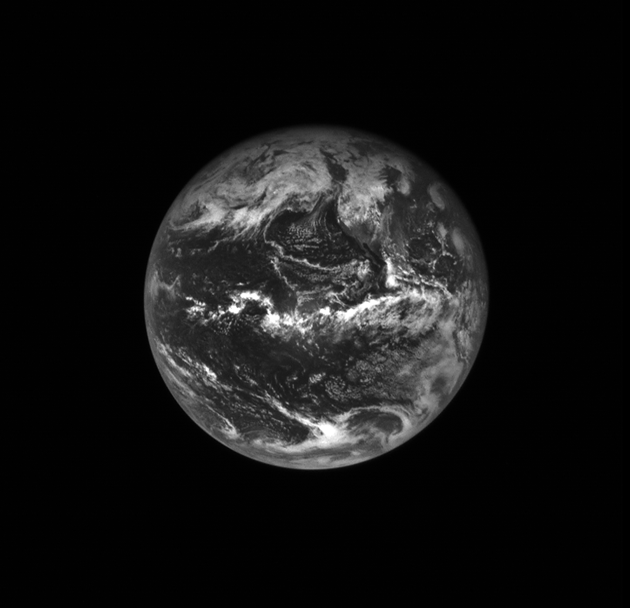 Earth during OSIRIS-REx Earth Gravity Assist maneuver in 2017