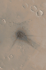 Click here to view captioned release regarding a new impact crater.